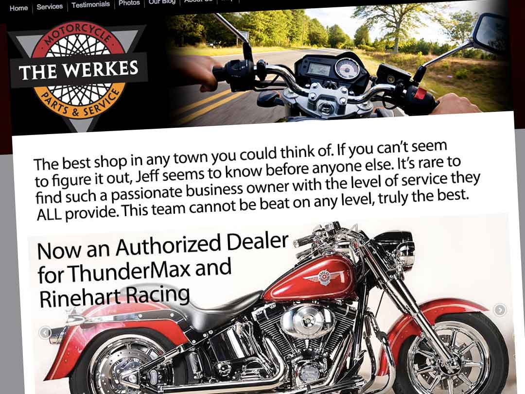 Werkes Motorcycle Website